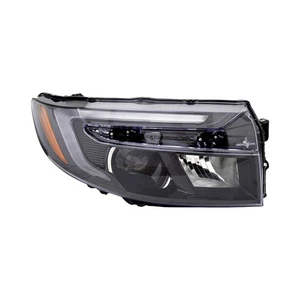 For Honda Ridgeline 2021-2023 Headlight Passenger Side | LED | Clear | Black - Picture 1 of 5