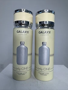 Paquete de 2 colinas para hombre - Galaxy Concept Only One Pour Homme 200 ml | Larga duración - Imagen 1 de 12
