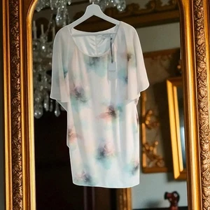 Jacques Vert Womens WHITE WEDDING, SPECIAL OCCASION DRESS SIZE 12 NEW WITH TAGS - Picture 1 of 3