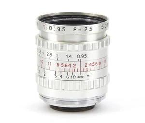 Som Berthiot Cinor 0.95/25mm Lens M25 C-mount - Picture 1 of 9