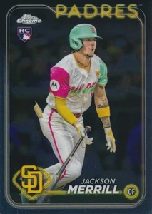 2024 Topps Chrome Update #USC153 JACKSON MERRILL - Rookie Card San Diego Padres - Bild 1 von 1