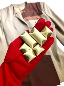 Vintage Art Deco Zelluloid & Holz Knöpfe und Schnalle Set - Nähzubehör - Bild 1 von 9