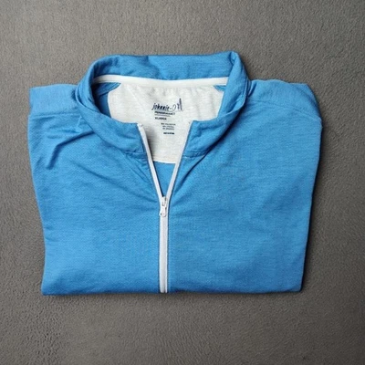 johnnie-O Pullover Mens XL Blue Brewer Quarter Zip Performance Golf JMKO100230 - Image 1 of 4