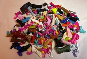 Barbie Doll Shoes - Over 275 Single Shoes - Boots, Heels, Sneakers, More - Picture 1 of 3