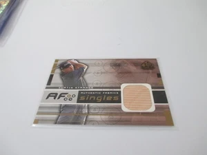 2003 Upper Deck Curtis Strange Authentic Fabrics Used Golf Memoribilla - Picture 1 of 2