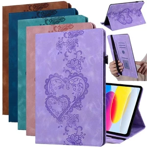 For iPad 8/9/10/11th Gen A16 Air 4 5 6 Pro 11 13 Tablet Case Leather Stand Cover - Picture 1 of 74