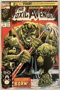 The Toxic Avenger #1 NM 1st Appearance Rodney Ramos Cover 1991 Marvel Comics - Picture 1 of 6