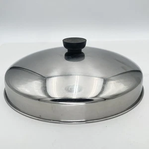 Tapa de olla de colección Revere Ware DOMED Stock solo 10-1/4" OD, EN buen estado - Imagen 1 de 8