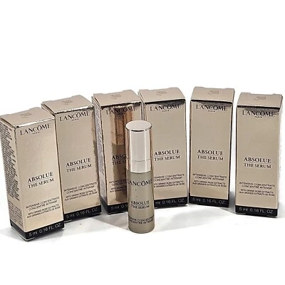 Nuevo (6) Lancome Absolue The Serum Intensive Concentrate 0.16oz/5ml Grand Rose Foto 1 de 4