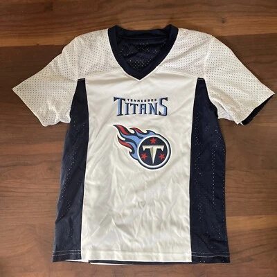 Camiseta reversible de fútbol americano para niños con bandera de los Tennessee Titans talla pequeña Foto 1 de 4