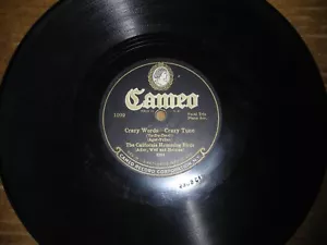 1927 CAMEO 78/The California Humming Birds..Vocal Trio w. Piano - Bild 1 von 3