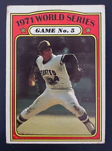 1972 Topps #225 - 1971 WS GAME 5 - NELSON BRILES - VG (B) - Foto 1 di 3