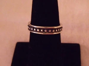 ALLURING STERLING SILVER .925 BAND RING SIZE 6.5 - Picture 1 of 5