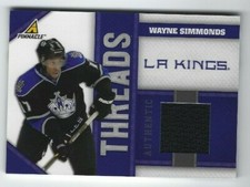 2010-11 Panini Pinnacle Threads #WS Wayne Simmonds (476/499)