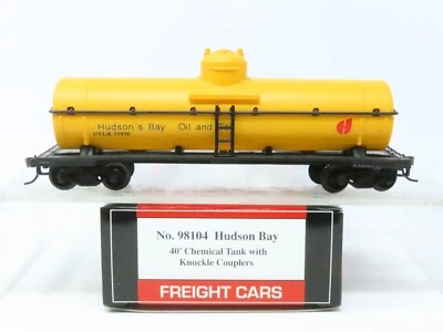 HO Model Power #98104 UTLX Hudson's Bay 40' Single Dome Chemical Tank Car #77976 - Image 1 of 4