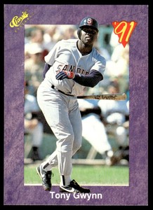 1991 CLASSIC GAME TONY GWYNN SAN DIEGO PADRES #156