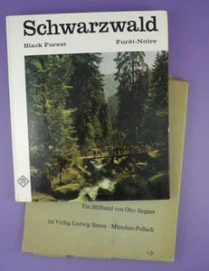 Schwarzwald: Black Forest - Otto Sienger - English,German & French Text - Picture 1 of 1