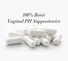 Boric Aci Vaginal Suppository 21pk - For Vaginal Bv, Yeast Infection, Ph Balance