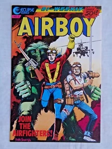 Airboy Nº Cómics Eclipse Dixon & Truman 4 26 de agosto 1986 primera impresión casi nuevo- (9,2) - Imagen 1 de 10