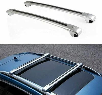 2Pcs Roof Rail Rack Cross Bar Crossbar Fit for Volkswagen VW Touareg 2011-2018 - Image 1 of 4