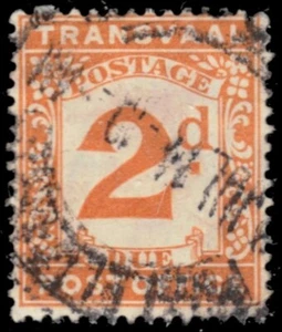 Transvaal J3 - Wertziffer "Porto fällig" (pb38915) - Bild 1 von 1