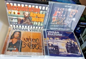 LOTTO 6 CD COMPILATION URBAN VIBES KULTURE HARLEM HUSTLE HIP HOP DON'T STOP M - Picture 1 of 7