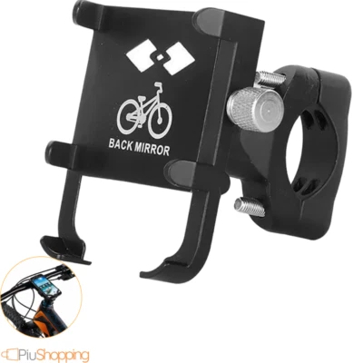 SUPPORTO PER BICI MOTO CELLULARE PROFESSIONALE 360° UNIVERSALE SMARTPHONE BICI - Immagine 1 di 4