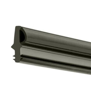Black Weather Water Bar Door Threshold with Bubble Seal for Wood Timber. - Picture 1 of 2
