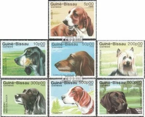 Guinea-Bissau 959-965 (completa edición) nuevo con goma original 1988 perros de - Imagen 1 de 1