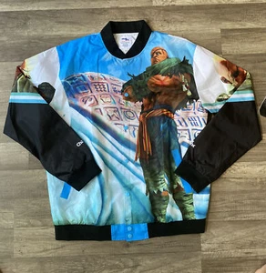 Chalk Line Jacket Sagat Retro Fanimation Jacket Size XXL - Picture 1 of 6