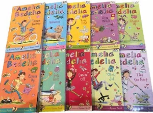 Amelia Bedelia Boxed Set By Herman Parish Book 1 To 10 For Ages 6-10 Kids Lot - Picture 1 of 10