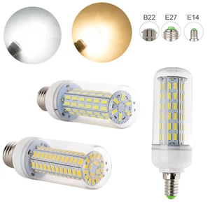 E27 E14 B22 E26 LED Corn Light Bulbs Replace Halogen light 7030 5730 SMD - Picture 1 of 17