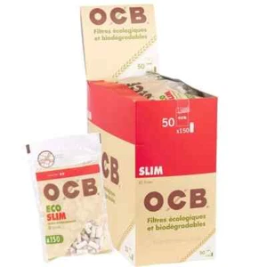 OCB Filtres SLIM BIO 6MM Boite 50 Sachets de 150 PROMO ! - Imagen 1 de 1