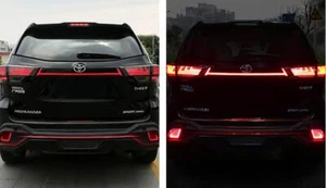 For Highlander 2014-2019 W/Hole Smoked Cover LED Rear Tail Trunk Brake Light - Picture 1 of 10