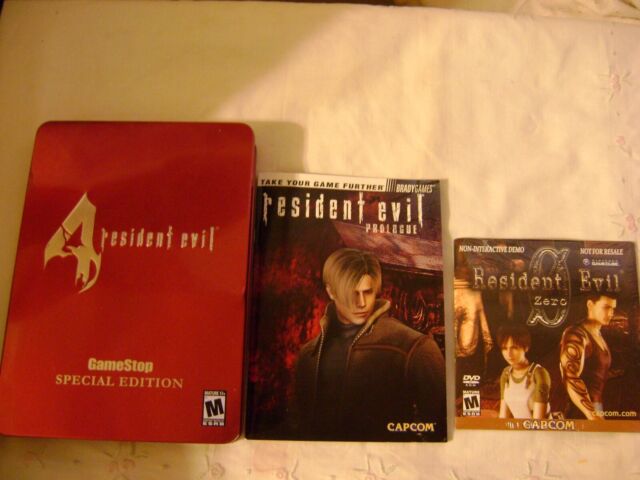 Resident Evil 4: Premium Edition Tin GameStop Exclusive (Gamecube) CIB