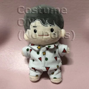 JUEGO DE PIJAMA de muñeca de peluche hecho por fanáticos K-pop SOLO ROPA para muñecas de 5,9 pulgadas (15 cm) - Imagen 1 de 10