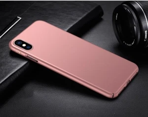 IPhone 7Plus & 8Plus Rose Gold Super-Slim Hard Frosted Case SkinShell, UltraThin - Picture 1 of 7