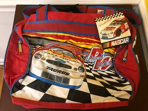 NASCAR Darrell Waltrip ADS Sports #66 Ford Taurus Vinyl Tote Carry Bag NWT - Picture 1 of 7