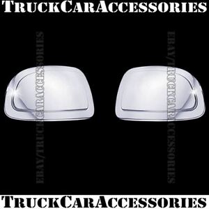 For CHEVY Suburban 2000-01 02 03 04 05 06 Chrome Mirror CAP Cover Stick on over