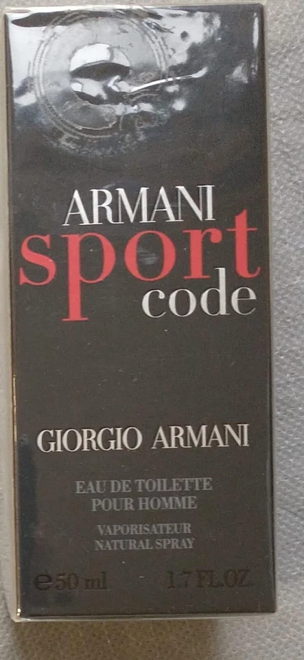 Nuevo Armani Code Sport Giorgio Armani hombres 1,7 oz. Eau de Toilette. Descatalogado  Foto 1 de 1