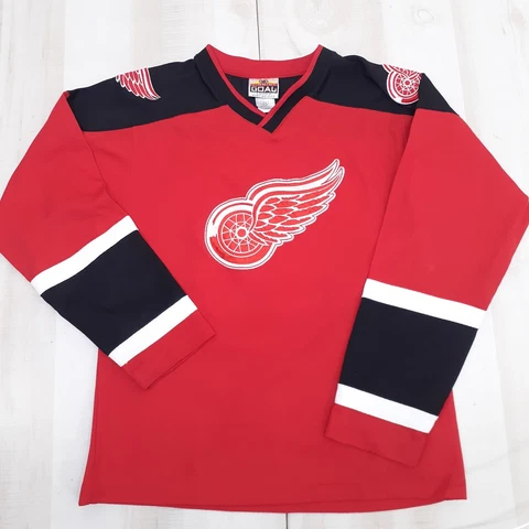 Vintage Brendan Shanahan Detroit Red Wings Jersey Size Youth Large 14-16 Cover