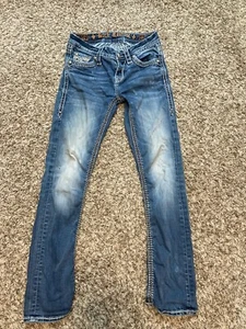 Rock Revival Karla Mid Rise Capri Jeans Women's Size 26 (Actual 28x28) - Picture 1 of 7