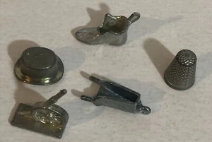 Monopoly Board Game Replacement Pieces 5 Movers ONLY - Picture 1 of 2