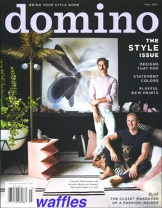 DOMINO MAGAZINE * FALL 2018 * Brand New No Label Sibella Court - Picture 1 of 1