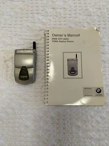 Vintage Motorola BMW CPT 8000 Timeport P8197 Flip Phone with Original Manual - Picture 1 of 7