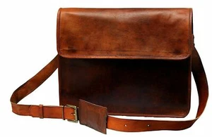Original Leather Handbag Shoulder Women Satchel Messenger Crossbody Bag - Picture 1 of 5