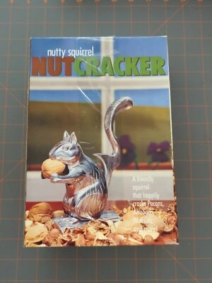 Brand New Aluminum Nutcracker Nutty Squirrel Heavy Duty Cast Holiday Seasonal  - Image 1 of 2