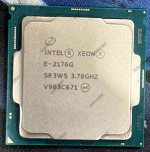 Intel Xeon e-2176g sr3ws 3.7-4.7GHz 6 Core 12mb 80w LGA1151 CPU processor - Picture 1 of 1