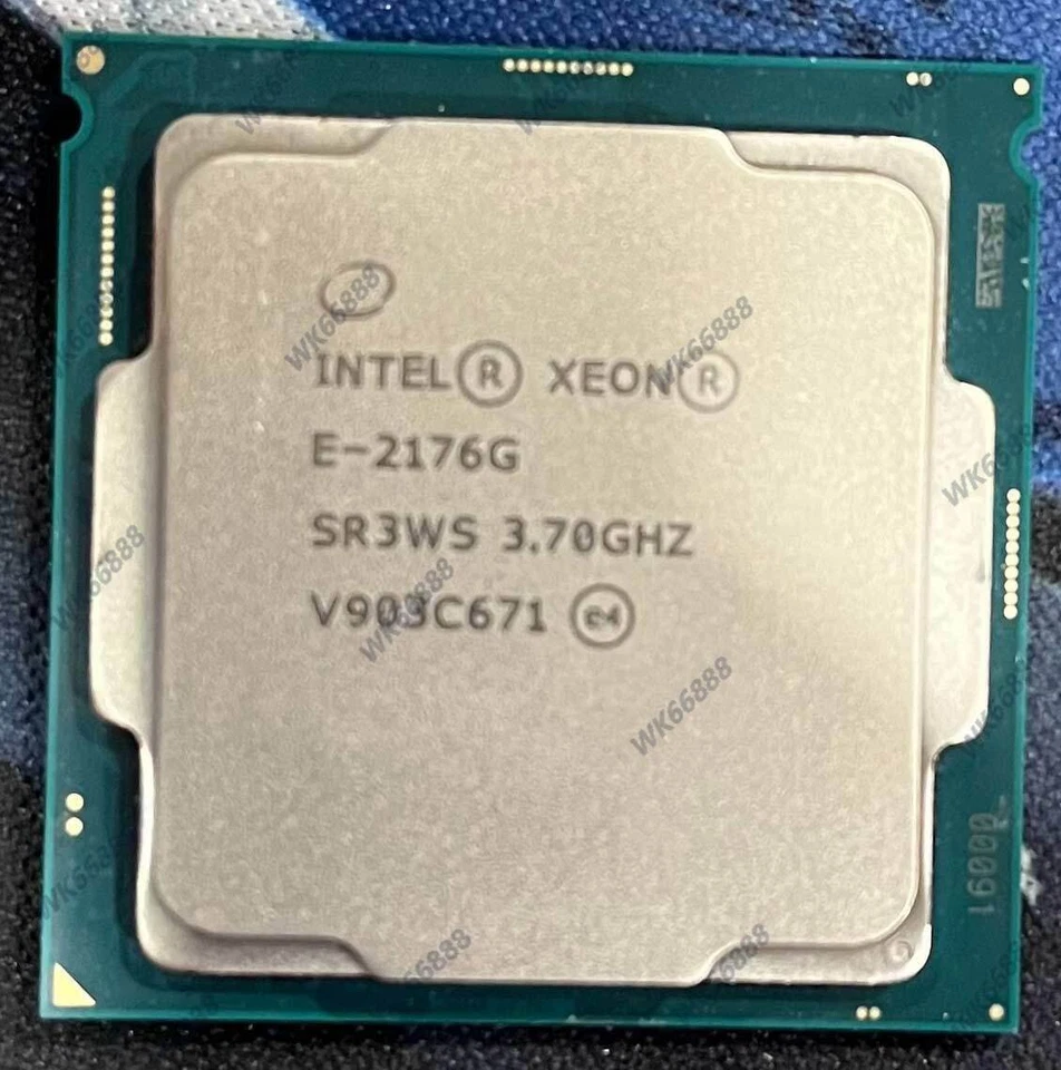 Intel Xeon e-2176g sr3ws 3.7-4.7GHz 6 Core 12mb 80w LGA1151 CPU processor - Image 1 of 1