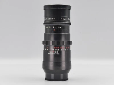 M42 SCREW FIT MEYER TELEMEGOR 180MM F5.5 MANUAL VINTAGE PORTRAIT BOKEH LENS - Image 1 of 4